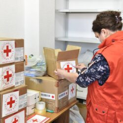 РКК доставил в Крым и Севастополь более 120 тонн гуманитарной помощи для беженцев и переселенцев