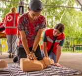 Добровольцы Ульяновского отделения РКК продолжают обучать навыкам первой помощи