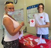 Сотрудники и волонтеры Ульяновского отделения РКК приняли участие в донорской акции