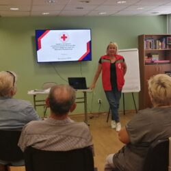 Для серебряных волонтёров Ульяновского реготделения РКК состоялся тренинг по оказанию первой психологической помощи