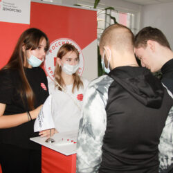 Волонтеры отделения приняли участие в донорской акции