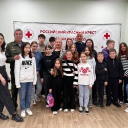 Воспитанники детских домов посетили региональное отделение