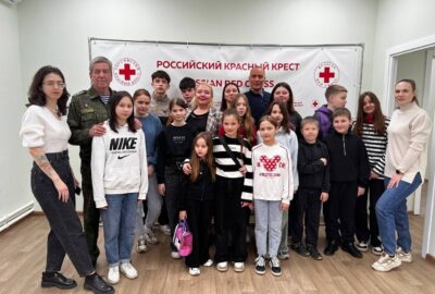 Воспитанники детских домов посетили региональное отделение